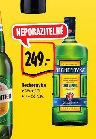Albert Becherovka nabídka