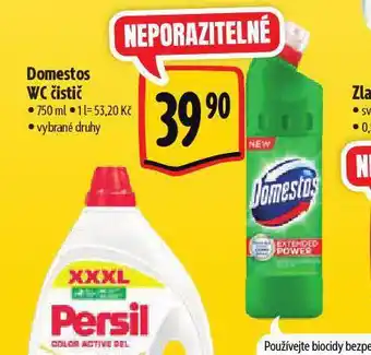 Albert Domestos wc čistič nabídka