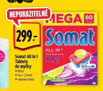 Albert Somat tablety do myčky nabídka