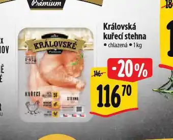 Albert Královská kuřecí stehna nabídka