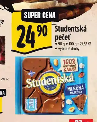 Albert Orion studentská pečeť nabídka