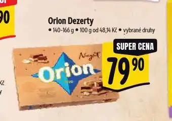 Albert Orion dezerty nabídka