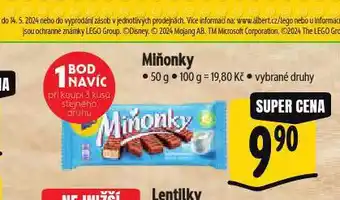 Albert Miňonky nabídka