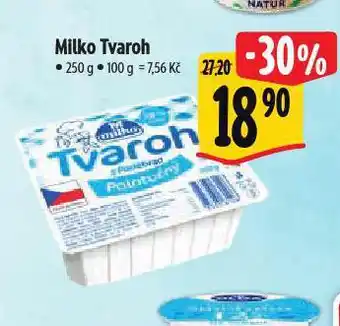 Albert Milko tvaroh nabídka