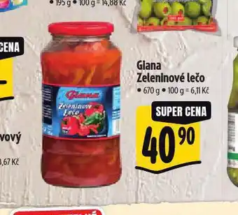 Albert Giana zeleninové lečo nabídka