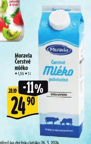 Albert Moravia čerstvé mléko nabídka