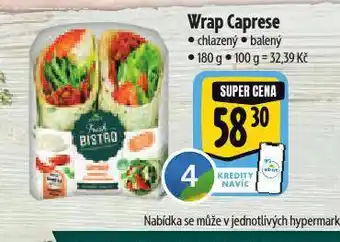 Albert Wrap caprese nabídka