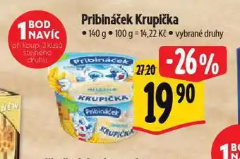 Albert Pribináček krupička nabídka