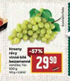 Billa Hrozny révy vinné bílé nabídka