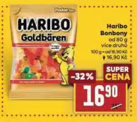 Billa Haribo bonbony nabídka