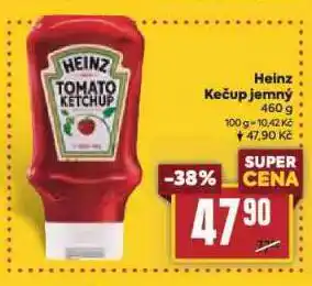 Billa Heinz kečup nabídka