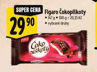 Albert Figaro čokopiškoty nabídka