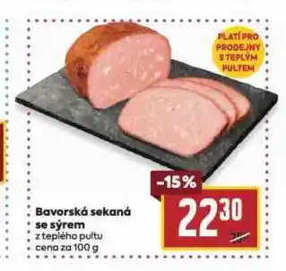 Bavorská sekaná se sýrem
