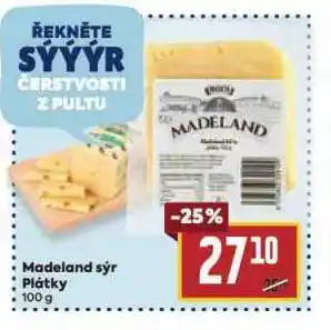 Billa Madeland sýr nabídka