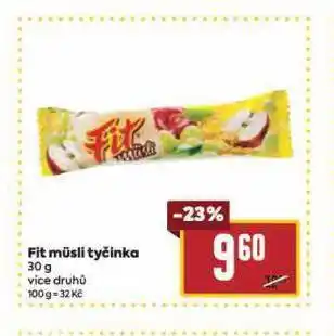Billa Fit musli tyčinka nabídka