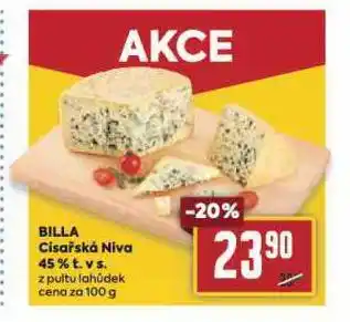 Billa Císařská niva nabídka