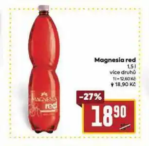 Billa Magnesia red nabídka