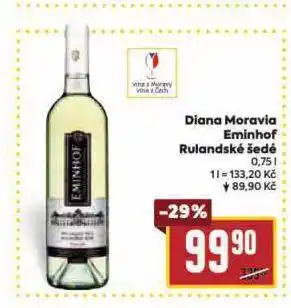 Billa Diana moravia eminhof rulandské šedé nabídka