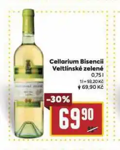 Billa Cellarium bisencii veltínské zelené nabídka