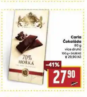 Billa Carla čokoláda nabídka