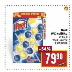 Billa Bref wc kuličky nabídka