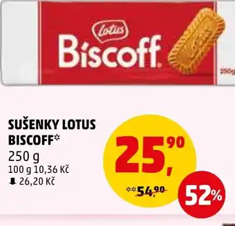 Penny Market SUŠENKY LOTUS BISCOFF nabídka