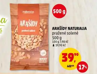 Penny Market ARAŠÍDY NATURALIA nabídka