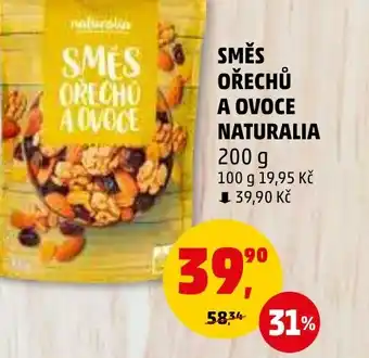 Penny Market SMĚS OŘECHŮ A OVOCE NATURALIA nabídka
