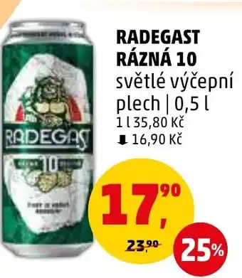 Penny Market RADEGAST RÁZNÁ 10 0.5L nabídka