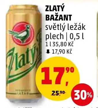 Penny Market ZLATÝ BAŽANT 0.5L nabídka