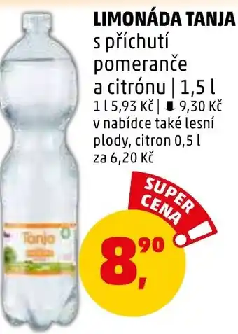 Penny Market LIMONÁDA TANJA 1.5L nabídka