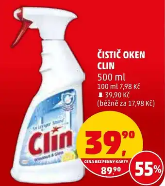 Penny Market ČISTIČ OKEN CLIN nabídka