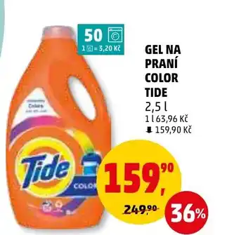 Penny Market GEL NA PRANÍ COLOR TIDE nabídka