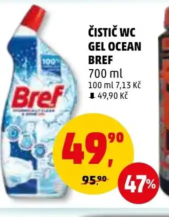 Penny Market ČISTIČ WC GEL OCEAN BREF nabídka