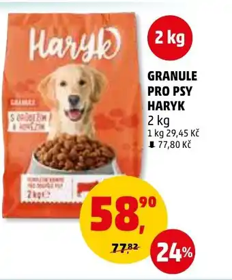 Penny Market GRANULE PRO PSY HARYK nabídka