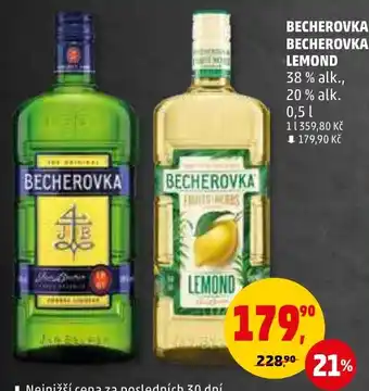 Penny Market BECHEROVKA, BECHEROVKA LEMOND 0.5L nabídka