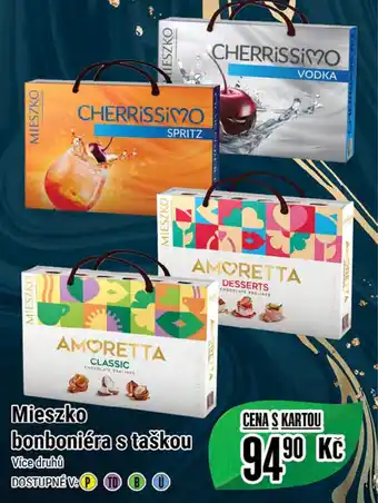 Tamda Foods Mieszko bonboniéra s taškou nabídka
