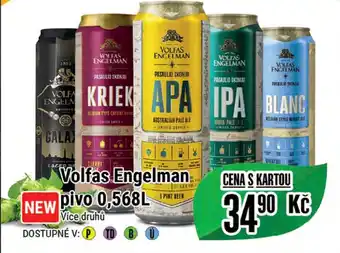 Tamda Foods Volfas Engelman pivo 0,568L nabídka