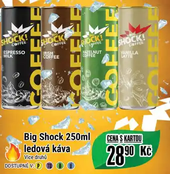 Tamda Foods Big Shock 250ml ledová káva nabídka