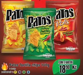 Tamda Foods Patos Tortilla chips 100g nabídka