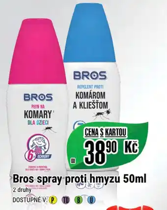 Tamda Foods Bros spray proti hmyzu 50ml nabídka