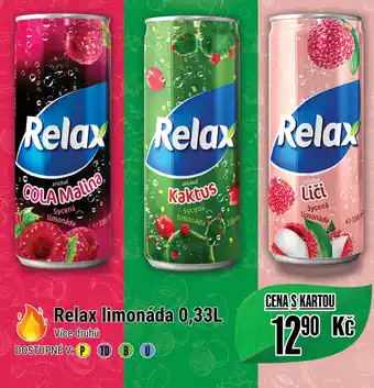 Tamda Foods Relax limonáda 0,33L nabídka