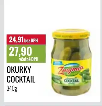 Ratio OKURKY COCKTAIL nabídka