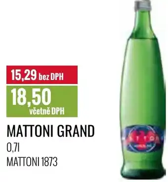 Ratio MATTONI GRAND 0.7L nabídka