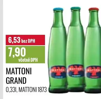 Ratio MATTONI GRAND 0.33L nabídka