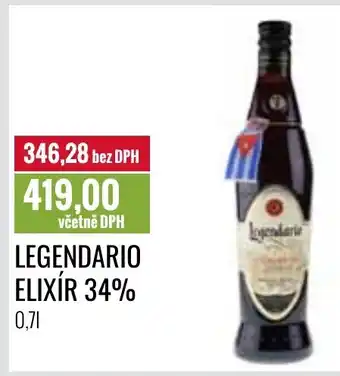 Ratio LEGENDARIO ELIXIR 34% 0.7L nabídka