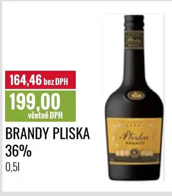 Ratio BRANDY PLISKA 36% 0,5L nabídka