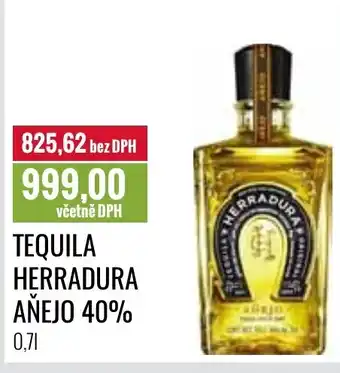 Ratio TEQUILA HERRADURA AÑEJO 40% 0.7L nabídka