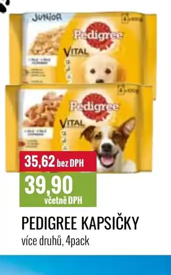 Ratio PEDIGREE KAPSIČKY nabídka