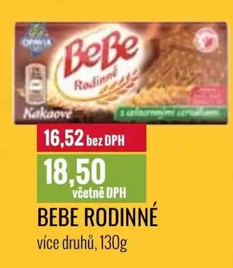 Ratio BEBE RODINNÉ nabídka